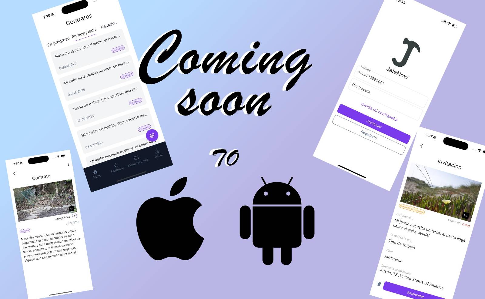 JaleNow app preview